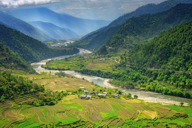 Hiking in Bhutan 